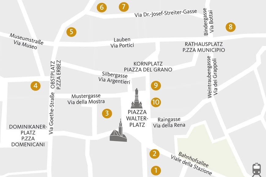 Grafik Lageplan von "Sparkling in the City"